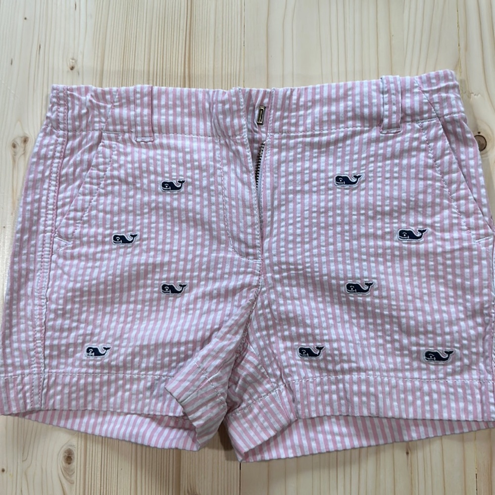 Vineyard Vines Seersucker Girl’s Shorts Size 7